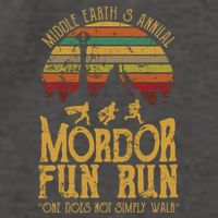 Middle EarthS Annual Mordor Fun Run One Does Not Simply Walk Into Mordor Vector Backpack