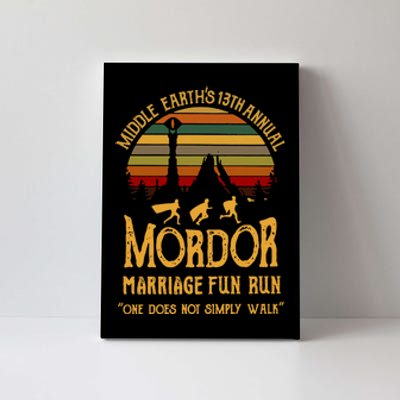 Middle Earth's Annual Mordor Fun Run Canvas