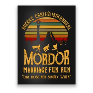 Middle Earth's Annual Mordor Fun Run Poster