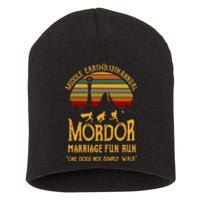 Middle Earth's Annual Mordor Fun Run Short Acrylic Beanie