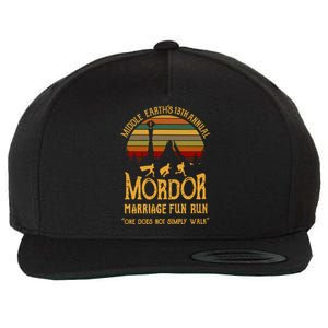 Middle Earth's Annual Mordor Fun Run Wool Snapback Cap