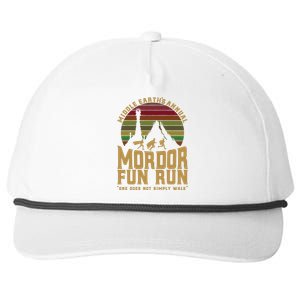 Middle EarthS Annual Fun Run Snapback Five-Panel Rope Hat