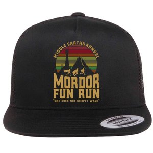 Middle EarthS Annual Fun Run Flat Bill Trucker Hat