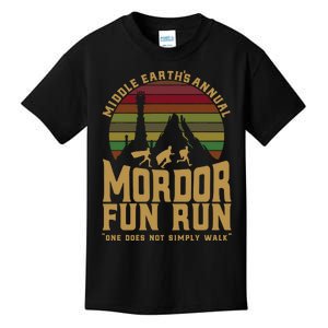 Middle EarthS Annual Fun Run Kids T-Shirt