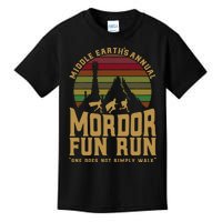 Middle EarthS Annual Fun Run Kids T-Shirt