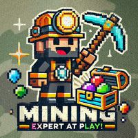 Mining Expert At Play! Pixelated Miner Legacy Tie Dye Trucker Hat