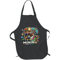 Mining Expert At Play! Pixelated Miner Apron