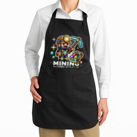 Mining Expert At Play! Pixelated Miner Apron