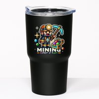 Mining Expert At Play! Pixelated Miner Tumbler
