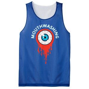 Mouthwashing Eye Art For Horror Fans Mesh Reversible Basketball Jersey Tank