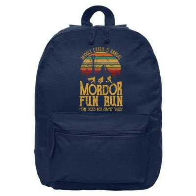 Middle Earth's Annual Mordor Fun Run One Does Not Simply Walk Into Mordor 16 in Basic Backpack