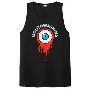 Mouthwashing Eye Art For Horror Fans Gift PosiCharge Competitor Tank