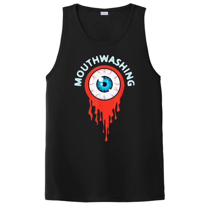 Mouthwashing Eye Art For Horror Fans Gift PosiCharge Competitor Tank