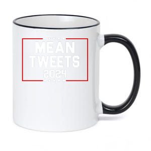 Mean Tweets 2024 11oz Black Color Changing Mug