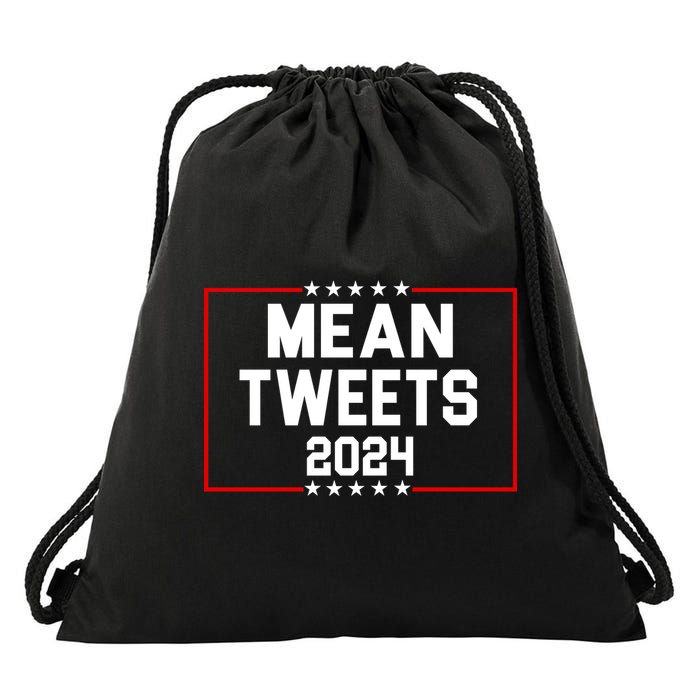Mean Tweets 2024 Drawstring Bag