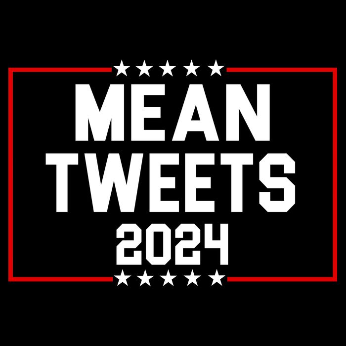 Mean Tweets 2024 Drawstring Bag