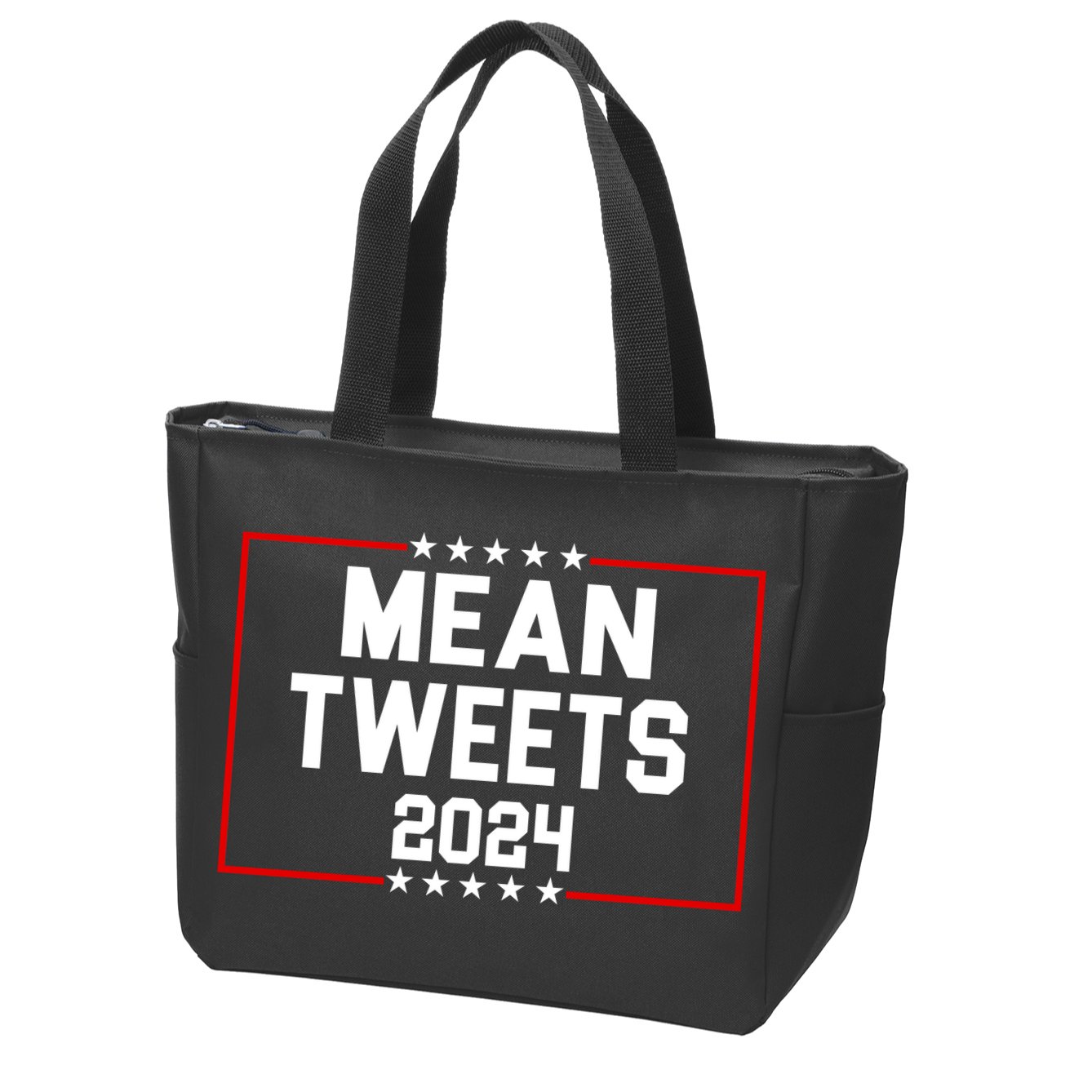Mean Tweets 2024 Zip Tote Bag