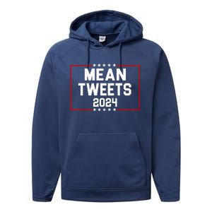 Mean Tweets 2024 Performance Fleece Hoodie