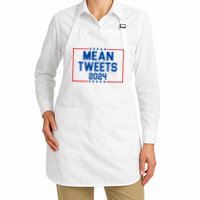Mean Tweets 2024 Full-Length Apron With Pockets