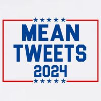 Mean Tweets 2024 Full-Length Apron With Pockets