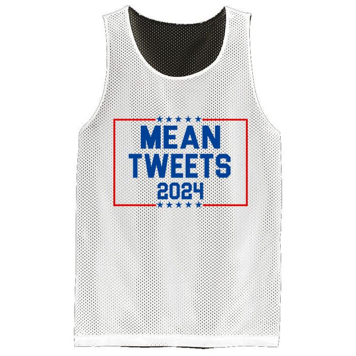 Mean Tweets 2024 Mesh Reversible Basketball Jersey Tank