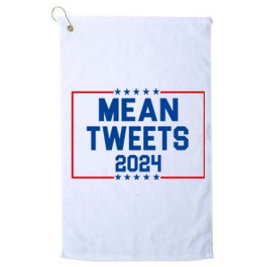 Mean Tweets 2024 Platinum Collection Golf Towel