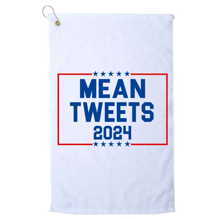 Mean Tweets 2024 Golf Towel