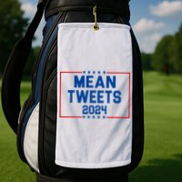 Mean Tweets 2024 Golf Towel