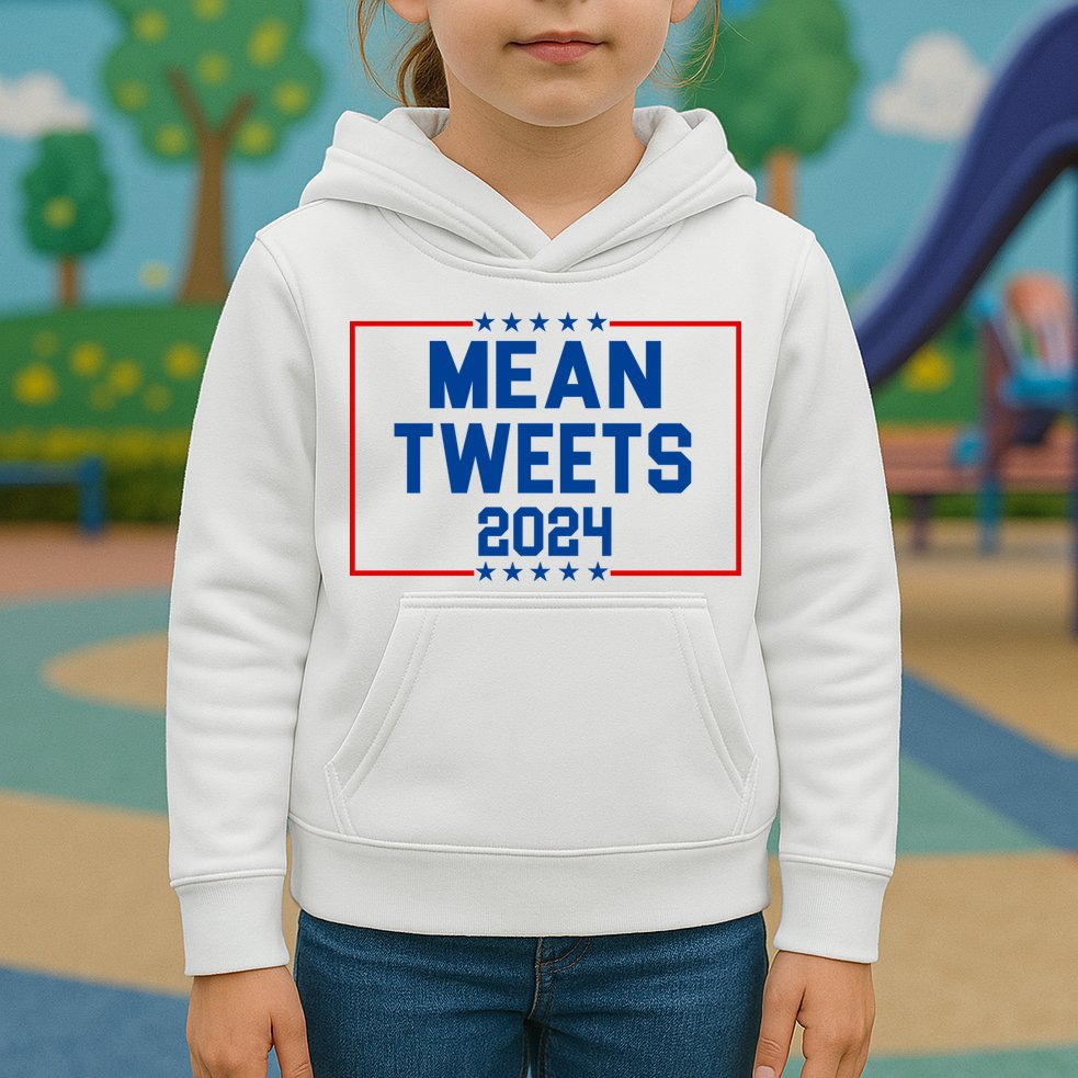 Mean Tweets 2024 Kids Hoodie