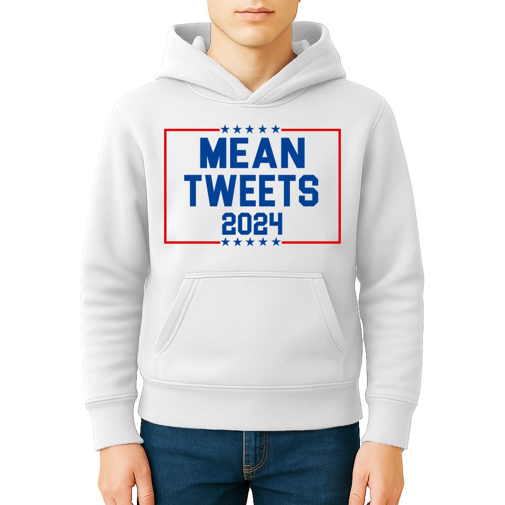 Mean Tweets 2024 Kids Hoodie