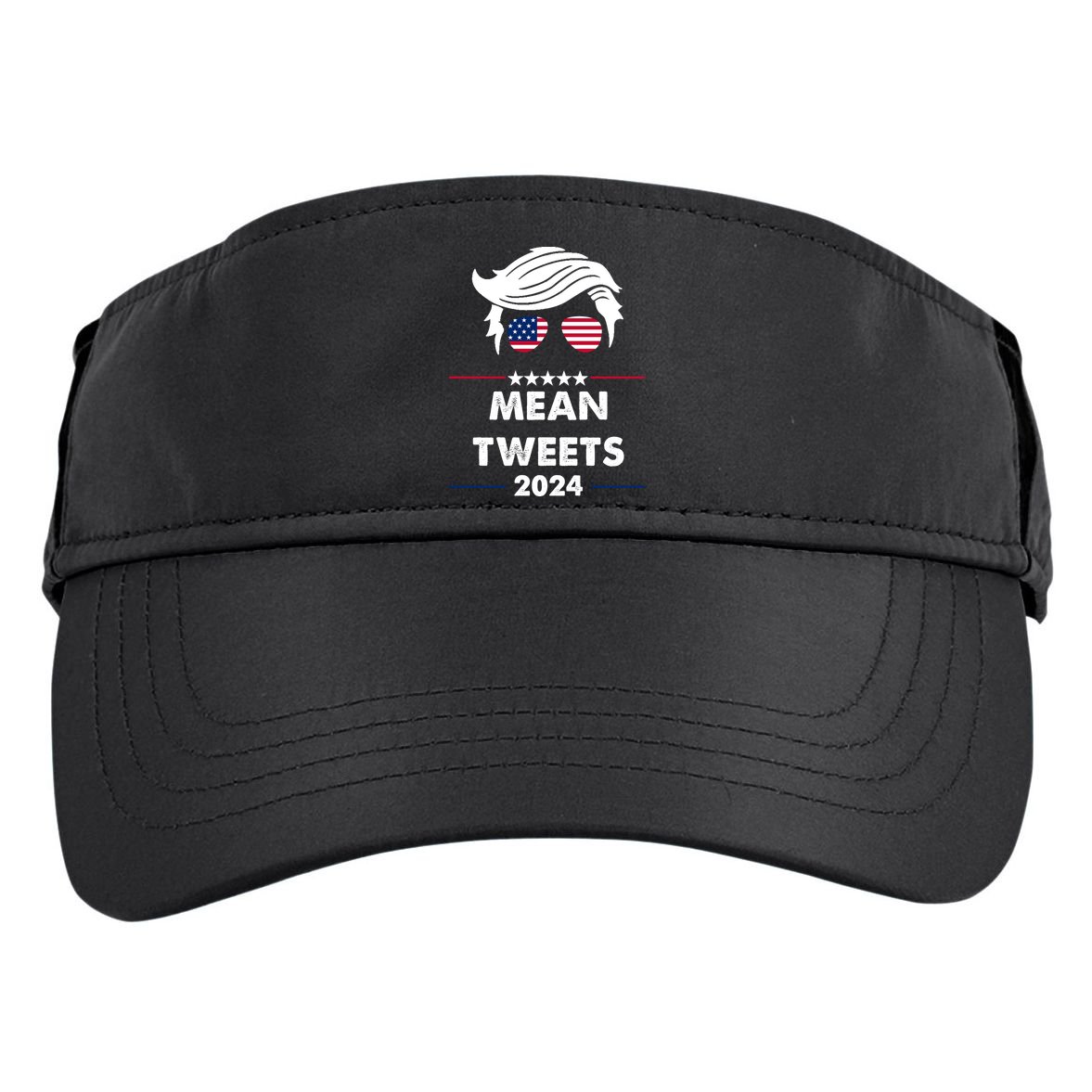 Mean Tweets 2024 Pro Trump Adult Drive Performance Visor