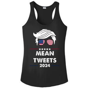 Mean Tweets 2024 Pro Trump Ladies PosiCharge Competitor Racerback Tank