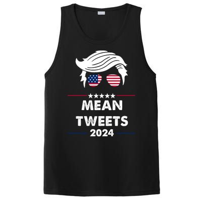 Mean Tweets 2024 Pro Trump PosiCharge Competitor Tank