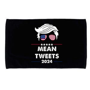 Mean Tweets 2024 Pro Trump Microfiber Hand Towel