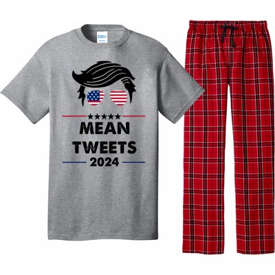 Mean Tweets 2024 Pro Trump Pajama Set