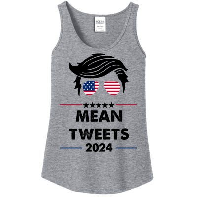 Mean Tweets 2024 Pro Trump Ladies Essential Tank