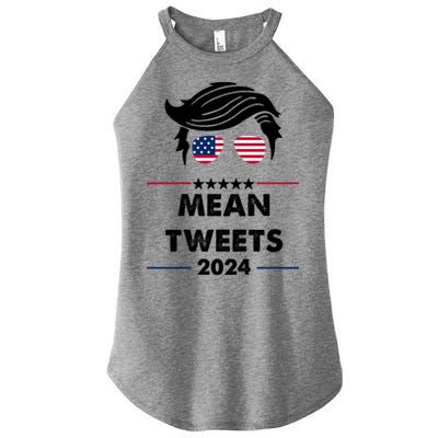 Mean Tweets 2024 Pro Trump Women's Perfect Tri Rocker Tank