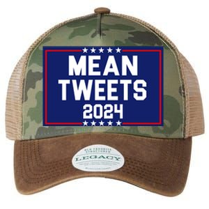 Mean Tweets 2024 Pro Trump Election Legacy Tie Dye Trucker Hat