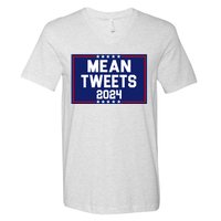 Mean Tweets 2024 Pro Trump Election V-Neck T-Shirt