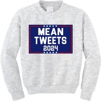 Mean Tweets 2024 Pro Trump Election Kids Sweatshirt