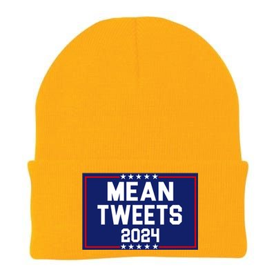 Mean Tweets 2024 Pro Trump Election Knit Cap Winter Beanie