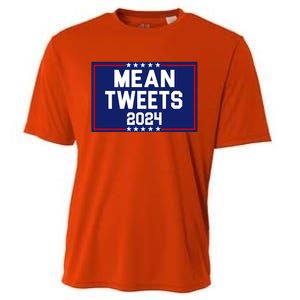 Mean Tweets 2024 Pro Trump Election Cooling Performance Crew T-Shirt