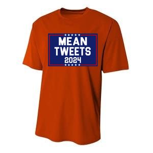 Mean Tweets 2024 Pro Trump Election Performance Sprint T-Shirt