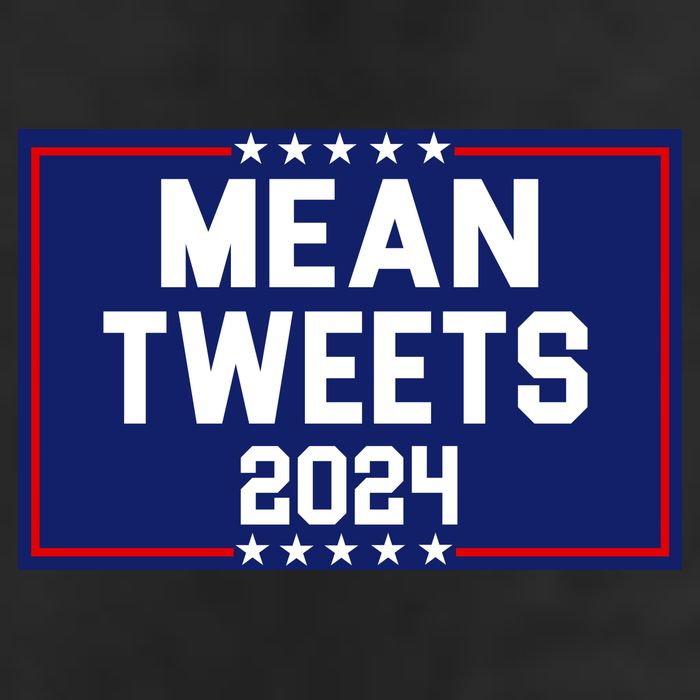 Mean Tweets 2024 Pro Trump Election 7 Panel Mesh Trucker Snapback Hat