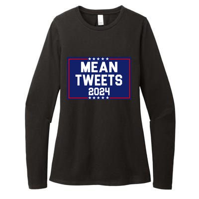 Mean Tweets 2024 Pro Trump Election Womens CVC Long Sleeve Shirt