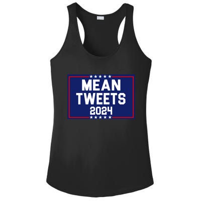 Mean Tweets 2024 Pro Trump Election Ladies PosiCharge Competitor Racerback Tank