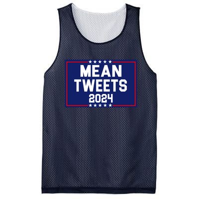 Mean Tweets 2024 Pro Trump Election Mesh Reversible Basketball Jersey Tank