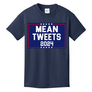 Mean Tweets 2024 Pro Trump Election Kids T-Shirt