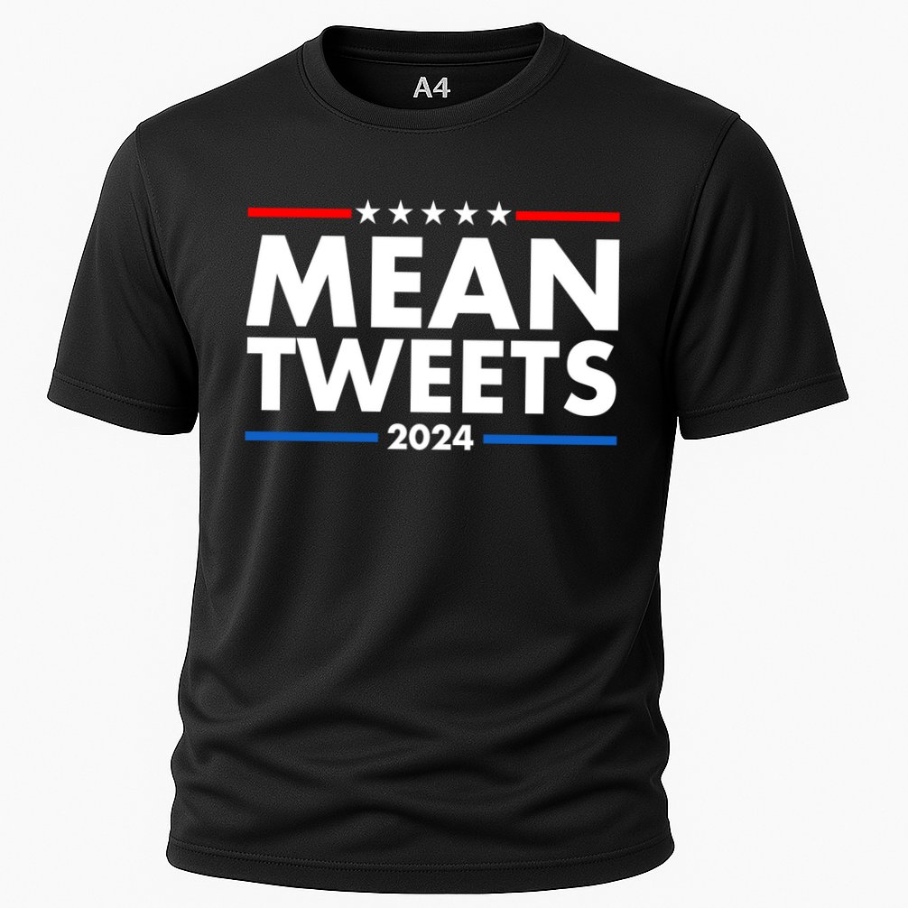 Mean Tweets Trump Election 2024 Cooling Performance Crew T-Shirt