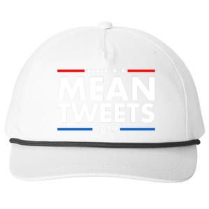 Mean Tweets Trump Election 2024 Snapback Five-Panel Rope Hat